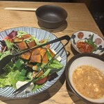 じねんじょ庵 - 自然薯のさらだ！これ！ほんと美味しい！ちょっと酸味がまた！