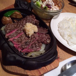 リブローステーキ　￥１，２００
