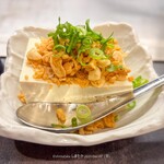 さぶろく - 揚げ玉のせ冷奴