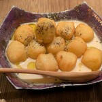 めし処 POOL - 酒盗クリームの揚げニョッキ