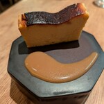 めし処 POOL - 酒粕バスクチーズケーキ