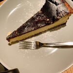 喫茶 檸檬の - バスクチーズ　¥600