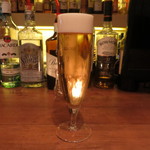 とこなつ家 - ビール６００円。