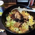 Ramen Takezou - 油そば  700円  大盛り無料  ジュース付き