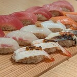 寿司 牡蠣 新宿スシエビス - 