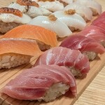 寿司 牡蠣 新宿スシエビス - 