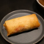 天天厨房 - 苺と白子の春巻き