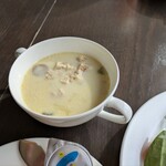 レストラン ラ・パレット - クラムチャウダー