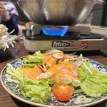 ご縁もん 上野本店 - 鮮魚のカルパッチョ