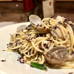 Carpe Diem - 色々魚介と有明海苔のペペロンチーノ（大盛り）