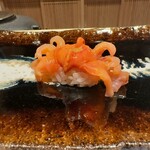 札幌 すし白 - 包丁さばきが冴える赤貝