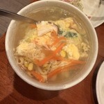 ホルモンばんちょう - 白クッパ(コムタンクッパかと思いきや違った！美味い！)