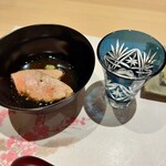 札幌 すし白 - あん肝と春鹿、最高のマリアージュ