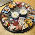 食堂Light - 前菜9種盛り