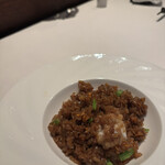 中国飯店 富麗華 - 白子とからすみ　たまり醤油のチャーハン