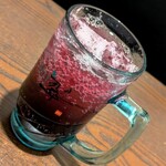 完全個室居酒屋 結び屋 - 翠ジン赤しそソーダ