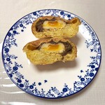 ボン クール - たまごカレー断面