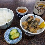 なか川 - 磯あげと白飯