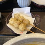 うどん家　一 - うずらの天ぷら