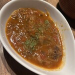 森の農 - 鹿肉のトマト煮込み