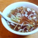 香湯ラーメン ちょろり - スープも悪くない