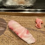 稲城 ヨロシク寿司 - 鯛