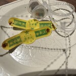 枸杞 - いただいた上海蟹のタグ、QRコードから情報がわかります