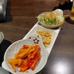 テンチョ - ●お通しは無料、おかわり可能