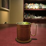 バー アンダンテ - 自家製ジンジャーシロップのモスコミュール