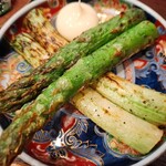 炉ばた 暁 - アスパラ