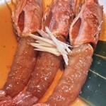 漬け炉端・海鮮番屋×完全個室 漁場ウ合 - 酔っ払い海老
      　 ～カンジャンセウ仕立て～(海老フェス期間限定)