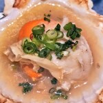 漬け炉端・海鮮番屋×完全個室 漁場ウ合 - 活ホタテ　バター焼き