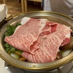 和牛 すき焼き 京都五天五 道頓堀 - 