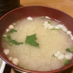いわさき - お味噌汁ウマい