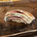 太陽と てとて - 握り　アジ