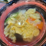 焼肉ホルモン金谷 - タマゴスープ