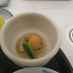 天一 - 蕪の煮浸し・飛竜頭