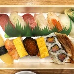 寿司居酒屋 日本海 - 提供されたお鮨