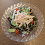 祥風苑 花の里 - 注文④：大根サラダ---500円 《ゆずドレッシング使用》 大根を和風ドレッシングでさっぱりと！