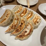 お食事処 あかだも - 普通の餃子としそ餃子　見た目は一緒w