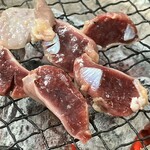 ふれあいの里 - ホルモンミックス　ズリかな？