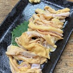 ふれあいの里 - 腸のお刺身　美味しすぎる◎