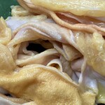 ふれあいの里 - 腸のお刺身　食鳥処理が大切　匠の技だと思います