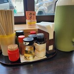 おおむら亭 - 卓上