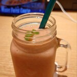 むさしの森珈琲 羽田空港店 - いちごバナナスムージー