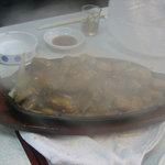東海飯店 - かきの鉄板焼