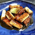 旬菜和味 - 京鴨と白葱のくわ焼き