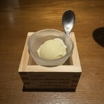 創作鉄板 粉者東京 - バニラアイス