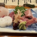 四十萬 - お造り三種