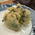 四十萬 - 牡蠣の天ぷら